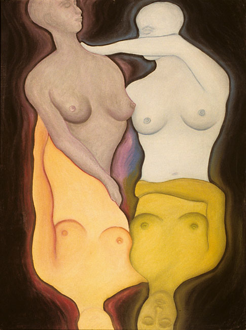 Solidarity pastel drawing by Zoras Garden Lore Stephan