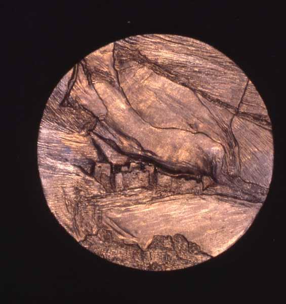 Canyon de Chelley Plastiline sculpture Zoras Garden Lore Stephan