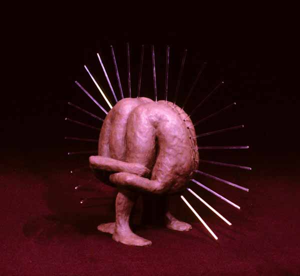 Luminous Beings plastiline sculpture Zoras Garden Lore Stephan